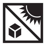 Protect From Heat Symbol - Shipping Marks